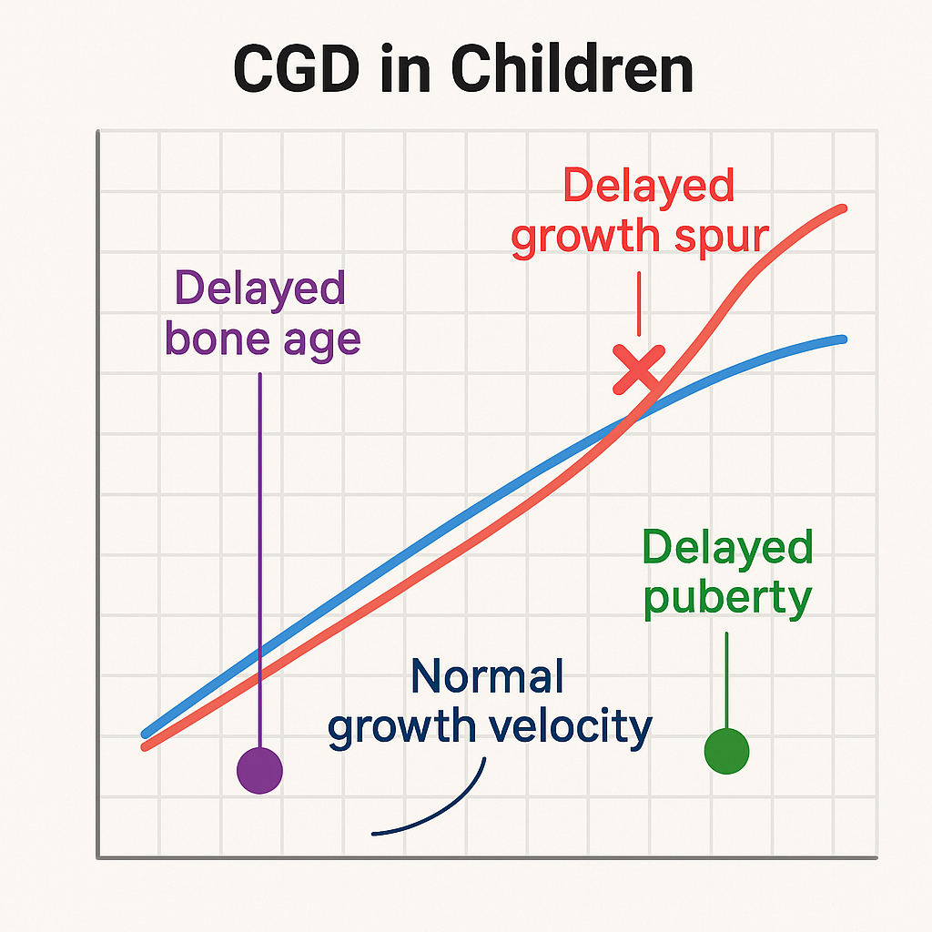 Diagram illustrating characteristics of CGD